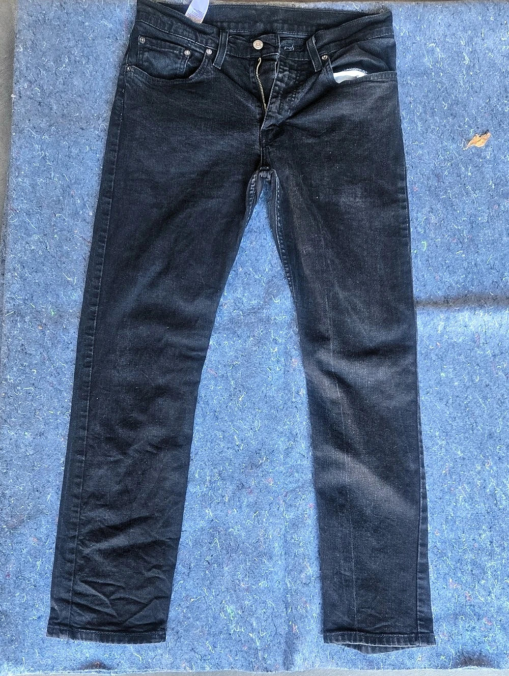 Levi's 502 Men's Black Slim Jeans